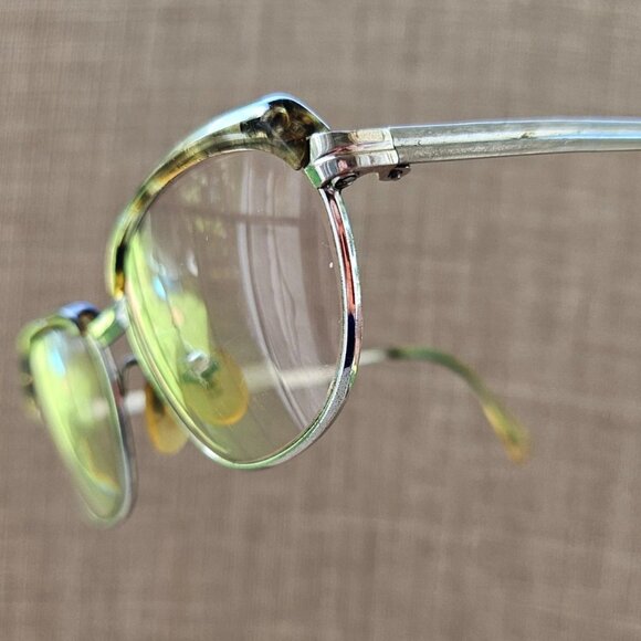 Vintage Safilo Women Glasses Frame Silver Tone 50[]18 135 Eyeglasses Eye Wear main image 8